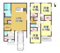 阪急西向日駅徒歩約8分!
WIC付で収納スペース充実♪
南向きで陽当り良好です!