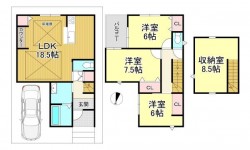 阪急上桂駅徒歩約10分!
床暖房付きでリビングが冬でも快適に♪
8.5帖の大空間収納庫付きです!
ガス衣類乾燥機「乾太くん」8kg搭載♪