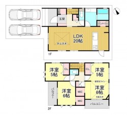 制震ダンパー搭載物件！カースペース並列2台可能です♪
阪急大山崎駅徒歩圏内！
WIC2ヵ所あり！収納スペース、設備充実です！
