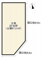  2方向の道路に面した南東角地です！
日当たり・風通し良好！