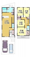  阪急・JR2沿線利用可能！
駐車2台可能！