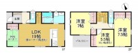  2台駐車可能！
網戸・1Fシャッター雨戸標準装備！
家族が自然と集まる、くつろぎの畳コーナーあります！