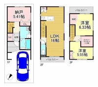  JR・阪急2WAY利用可能！
ZEH水準省エネ住宅！
ファミリークロゼット付きで、収納が楽々◎