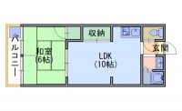 南向きバルコニー、最上階のお部屋です★
バス停まで徒歩1分★