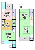  現状貸し、DIY可の物件です★
ペットの飼育も相談可★
