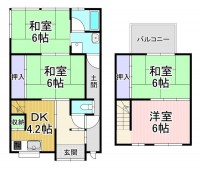  2025年12月水廻り一新★
南向きバルコニー★