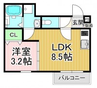 2026年6月入居開始の新築1LDK★
オートロック付きで安心のお住まい★