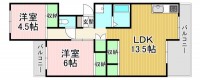  フルリノベーション済。広々2LDKでこのお家賃★